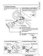 Предварительный просмотр 31 страницы Panasonic CQDF601U - AUTO RADIO/CD DECK Operating Instructions Manual