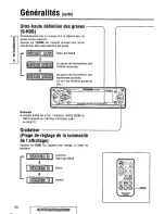 Предварительный просмотр 50 страницы Panasonic CQDF601U - AUTO RADIO/CD DECK Operating Instructions Manual