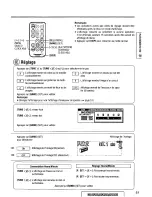 Предварительный просмотр 61 страницы Panasonic CQDF601U - AUTO RADIO/CD DECK Operating Instructions Manual