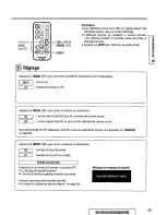 Предварительный просмотр 63 страницы Panasonic CQDF601U - AUTO RADIO/CD DECK Operating Instructions Manual