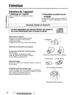 Предварительный просмотр 80 страницы Panasonic CQDF601U - AUTO RADIO/CD DECK Operating Instructions Manual