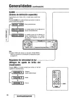 Предварительный просмотр 86 страницы Panasonic CQDF601U - AUTO RADIO/CD DECK Operating Instructions Manual