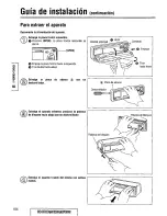 Предварительный просмотр 104 страницы Panasonic CQDF601U - AUTO RADIO/CD DECK Operating Instructions Manual