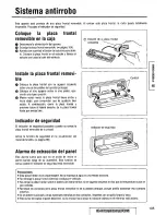 Предварительный просмотр 105 страницы Panasonic CQDF601U - AUTO RADIO/CD DECK Operating Instructions Manual