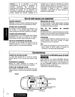 Предварительный просмотр 12 страницы Panasonic CQDF783U - AUTO RADIO/CD DECK Operating Instructions Manual