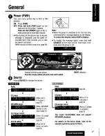 Предварительный просмотр 17 страницы Panasonic CQDF783U - AUTO RADIO/CD DECK Operating Instructions Manual