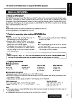 Предварительный просмотр 27 страницы Panasonic CQDF783U - AUTO RADIO/CD DECK Operating Instructions Manual