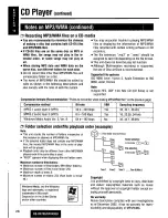 Предварительный просмотр 28 страницы Panasonic CQDF783U - AUTO RADIO/CD DECK Operating Instructions Manual