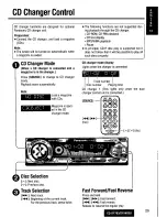 Предварительный просмотр 29 страницы Panasonic CQDF783U - AUTO RADIO/CD DECK Operating Instructions Manual