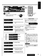 Предварительный просмотр 35 страницы Panasonic CQDF783U - AUTO RADIO/CD DECK Operating Instructions Manual