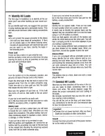 Предварительный просмотр 45 страницы Panasonic CQDF783U - AUTO RADIO/CD DECK Operating Instructions Manual