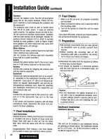 Предварительный просмотр 46 страницы Panasonic CQDF783U - AUTO RADIO/CD DECK Operating Instructions Manual