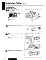 Предварительный просмотр 48 страницы Panasonic CQDF783U - AUTO RADIO/CD DECK Operating Instructions Manual