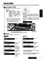 Предварительный просмотр 57 страницы Panasonic CQDF783U - AUTO RADIO/CD DECK Operating Instructions Manual