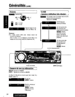 Предварительный просмотр 58 страницы Panasonic CQDF783U - AUTO RADIO/CD DECK Operating Instructions Manual