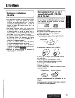 Предварительный просмотр 83 страницы Panasonic CQDF783U - AUTO RADIO/CD DECK Operating Instructions Manual