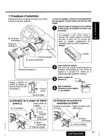 Предварительный просмотр 87 страницы Panasonic CQDF783U - AUTO RADIO/CD DECK Operating Instructions Manual