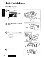 Предварительный просмотр 88 страницы Panasonic CQDF783U - AUTO RADIO/CD DECK Operating Instructions Manual