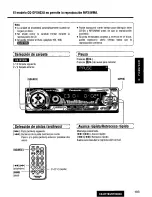 Предварительный просмотр 103 страницы Panasonic CQDF783U - AUTO RADIO/CD DECK Operating Instructions Manual