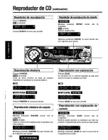 Предварительный просмотр 104 страницы Panasonic CQDF783U - AUTO RADIO/CD DECK Operating Instructions Manual