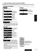 Предварительный просмотр 105 страницы Panasonic CQDF783U - AUTO RADIO/CD DECK Operating Instructions Manual