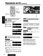 Предварительный просмотр 106 страницы Panasonic CQDF783U - AUTO RADIO/CD DECK Operating Instructions Manual