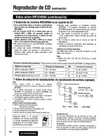 Предварительный просмотр 108 страницы Panasonic CQDF783U - AUTO RADIO/CD DECK Operating Instructions Manual