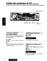 Предварительный просмотр 110 страницы Panasonic CQDF783U - AUTO RADIO/CD DECK Operating Instructions Manual