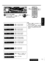 Предварительный просмотр 113 страницы Panasonic CQDF783U - AUTO RADIO/CD DECK Operating Instructions Manual