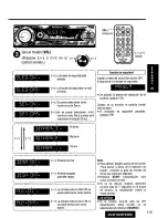 Предварительный просмотр 115 страницы Panasonic CQDF783U - AUTO RADIO/CD DECK Operating Instructions Manual