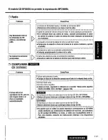 Предварительный просмотр 117 страницы Panasonic CQDF783U - AUTO RADIO/CD DECK Operating Instructions Manual