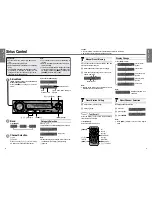 Preview for 3 page of Panasonic CQDF783U - AUTO RADIO/CD DECK Operating Manual