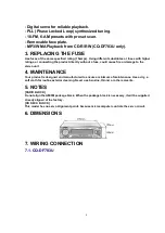 Предварительный просмотр 4 страницы Panasonic CQDF783U - AUTO RADIO/CD DECK Service Manual