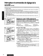 Предварительный просмотр 40 страницы Panasonic CQDF800U - AUTO RADIO/CD DECK Operating Instructions Manual