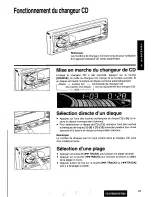 Предварительный просмотр 47 страницы Panasonic CQDF800U - AUTO RADIO/CD DECK Operating Instructions Manual