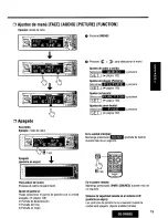 Предварительный просмотр 19 страницы Panasonic CQDF802U - AUTO RADIO/CD DECK Operating Instructions Manual