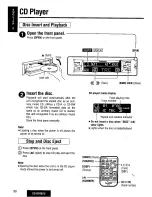 Предварительный просмотр 30 страницы Panasonic CQDF802U - AUTO RADIO/CD DECK Operating Instructions Manual