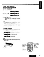 Предварительный просмотр 35 страницы Panasonic CQDF802U - AUTO RADIO/CD DECK Operating Instructions Manual