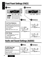 Предварительный просмотр 38 страницы Panasonic CQDF802U - AUTO RADIO/CD DECK Operating Instructions Manual