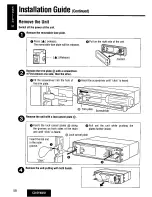 Предварительный просмотр 58 страницы Panasonic CQDF802U - AUTO RADIO/CD DECK Operating Instructions Manual