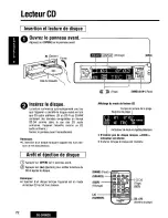 Предварительный просмотр 72 страницы Panasonic CQDF802U - AUTO RADIO/CD DECK Operating Instructions Manual