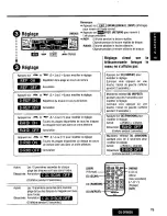 Предварительный просмотр 79 страницы Panasonic CQDF802U - AUTO RADIO/CD DECK Operating Instructions Manual