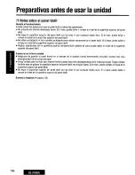 Предварительный просмотр 106 страницы Panasonic CQDF802U - AUTO RADIO/CD DECK Operating Instructions Manual