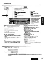 Предварительный просмотр 109 страницы Panasonic CQDF802U - AUTO RADIO/CD DECK Operating Instructions Manual