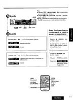 Предварительный просмотр 117 страницы Panasonic CQDF802U - AUTO RADIO/CD DECK Operating Instructions Manual