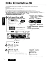 Предварительный просмотр 118 страницы Panasonic CQDF802U - AUTO RADIO/CD DECK Operating Instructions Manual