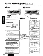 Предварительный просмотр 124 страницы Panasonic CQDF802U - AUTO RADIO/CD DECK Operating Instructions Manual