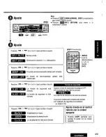 Предварительный просмотр 129 страницы Panasonic CQDF802U - AUTO RADIO/CD DECK Operating Instructions Manual