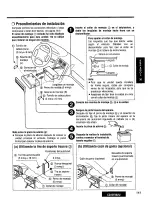 Предварительный просмотр 141 страницы Panasonic CQDF802U - AUTO RADIO/CD DECK Operating Instructions Manual