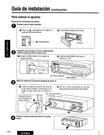 Предварительный просмотр 142 страницы Panasonic CQDF802U - AUTO RADIO/CD DECK Operating Instructions Manual